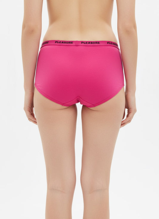 MID WAIST HIPSTER PANTIES STRETCHABLE FABRIC IN - COTTON