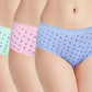 Mid Rise Medium Coverage Printed Panties