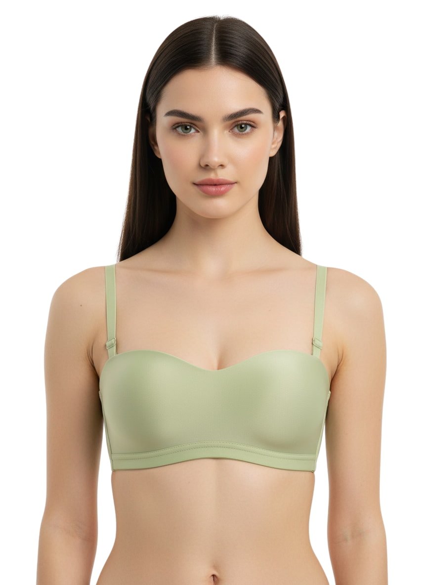 Invisi Lightly Padded Non-Wired Full Cup Multiway Backless T-Shirt Bra