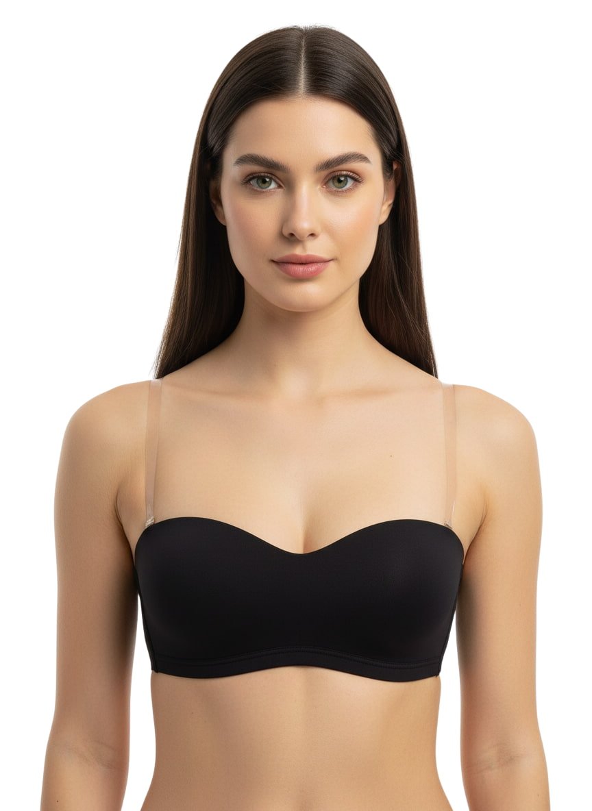 Invisi Lightly Padded Non-Wired Full Cup Multiway Backless T-Shirt Bra