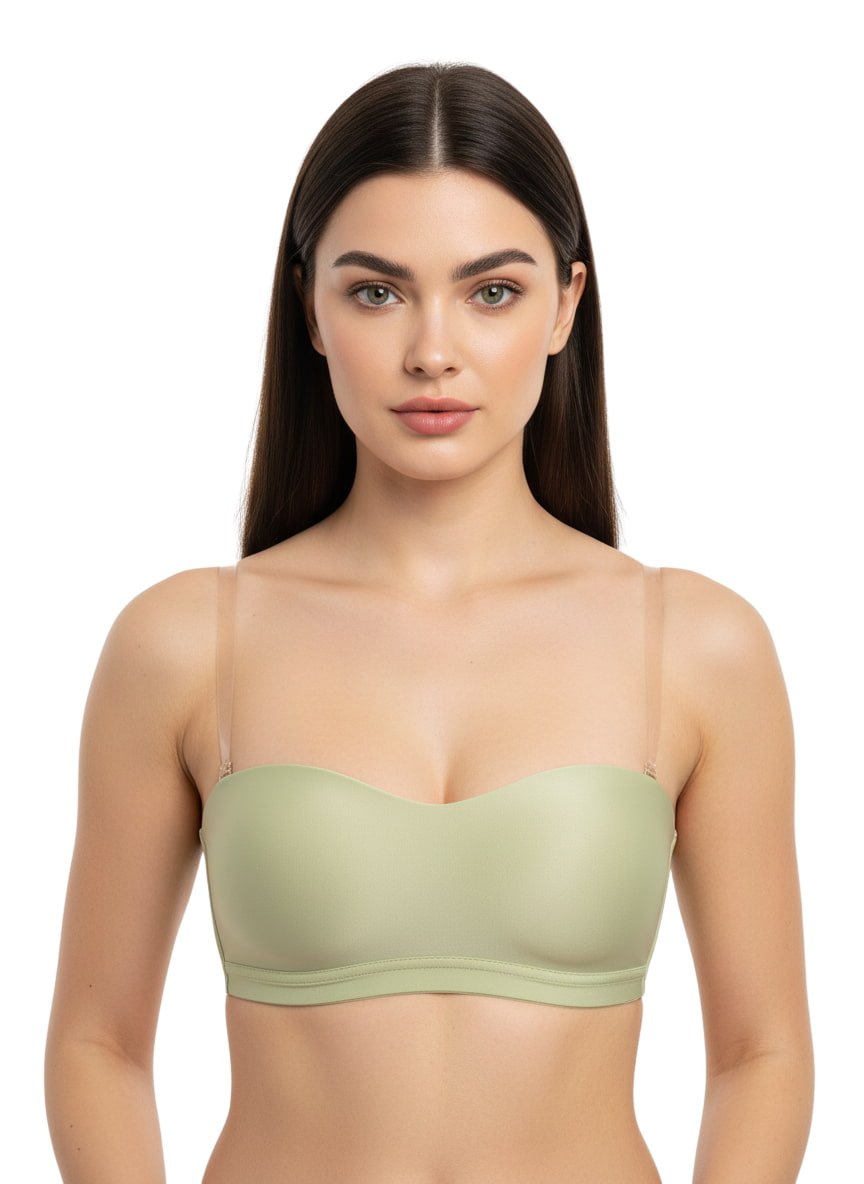 Invisi Lightly Padded Non-Wired Full Cup Multiway Backless T-Shirt Bra
