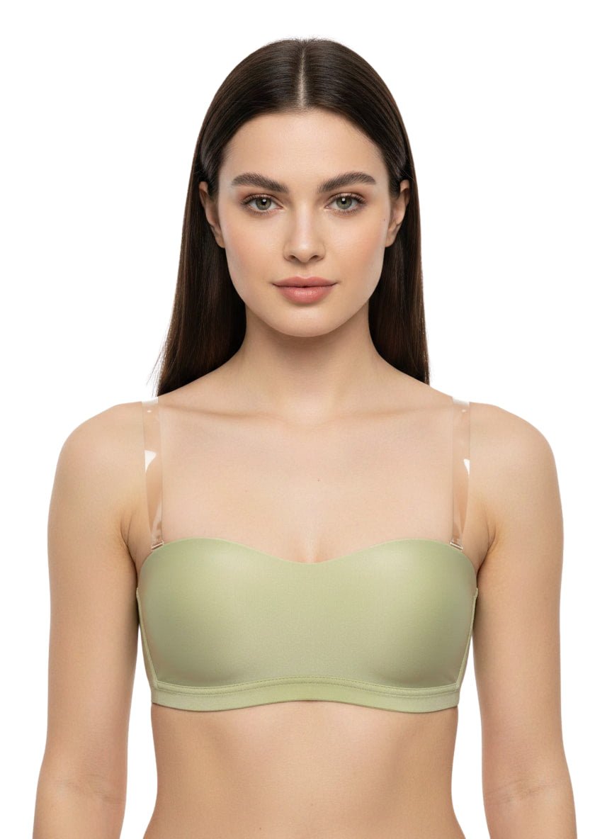 Invisi Lightly Padded Non-Wired Full Cup Multiway Backless T-Shirt Bra