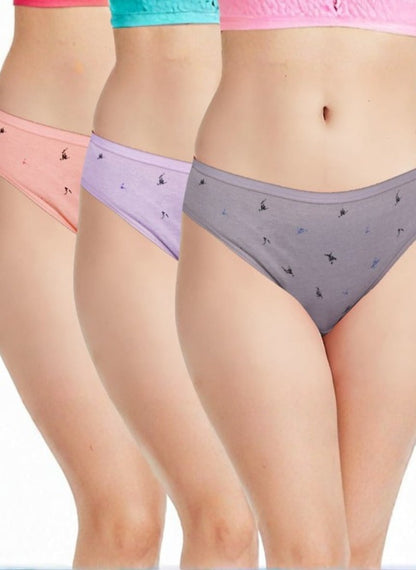 Low Waist Printed Bikini Panties
