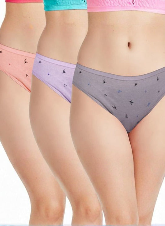 Low Waist Printed Bikini Panties