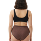 Plus Size Hipster Cotton Printed Panty In Multicolor