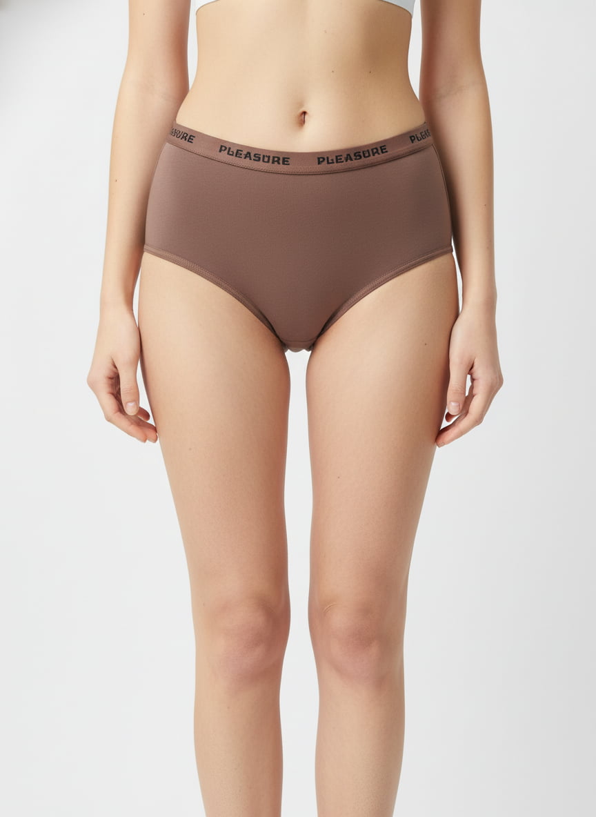 MID WAIST HIPSTER PANTIES  STRETCHABLE FABRIC  IN - COTTON
