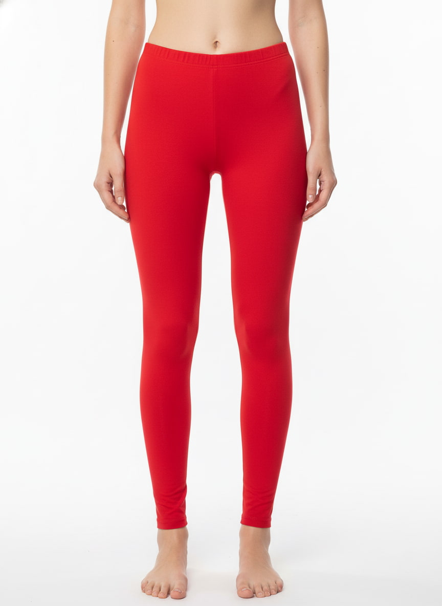 Women Cotton Short Legings In Stretchable Fabric