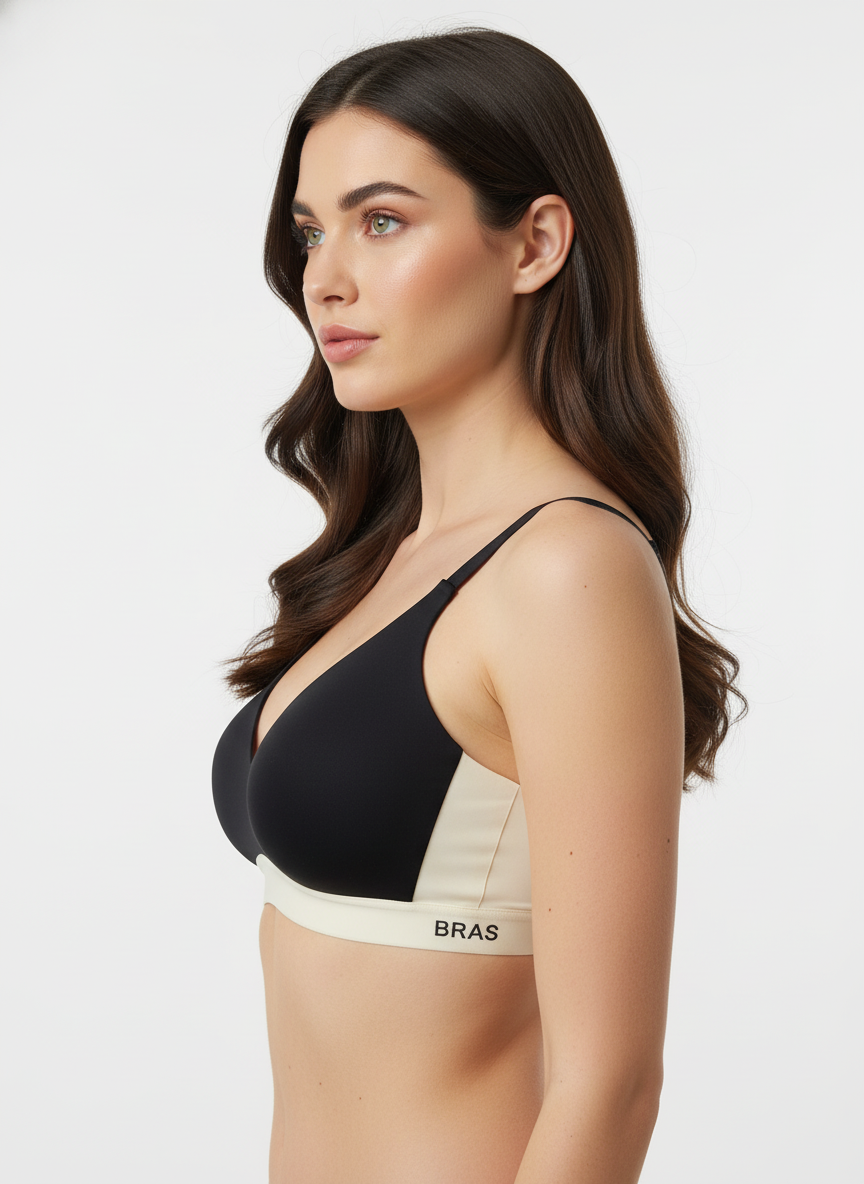 MEDIUM IMPACT PADDED SEAMLESS SPORTS BRA