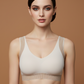 PADDED NON-WIRED FULL CUP STRIPED SOLID BRA
