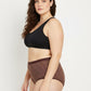 High Waist Plus Size Hipster Cotton Printed Panty
